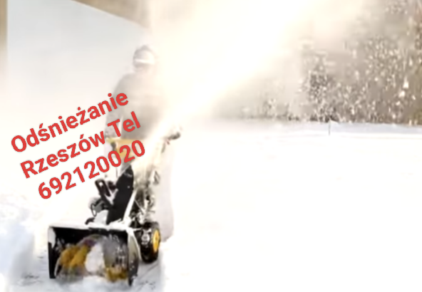 Odśnieżanie chodniki podwórka posesję Głogów Małopolski tel 692120020 - Zdjęcie 1