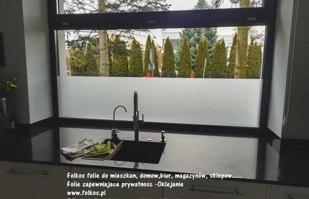 Folie prywatyzujące do łazienki - folie 100% prywatności -nie zaciemniają pomieszczeń - folie na okna w łazience - Zdjęcie 7