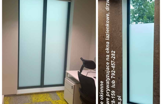 Folie okienne Warszawa -Oklejanie Annopol, Płochocińska, Białołęcka, Modlińska, Głębocka, Skarbka z Gór -Oklejanie szyb - Zdjęcie 1