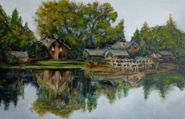 Pejzaże – malarstwo olejne na zamówienie - Zdjęcie 2