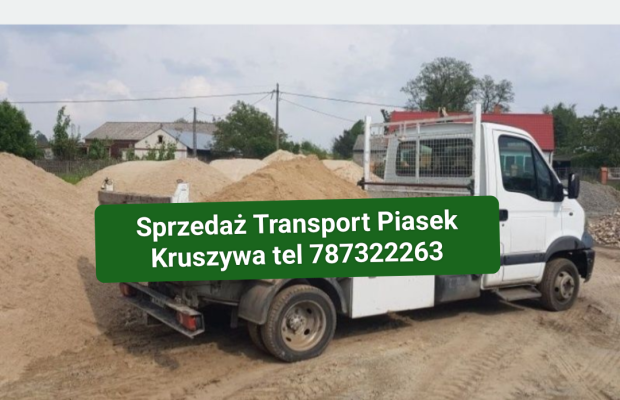 Piasek kruszywa Rzeszów Budziwój t 787322263 - Zdjęcie 1