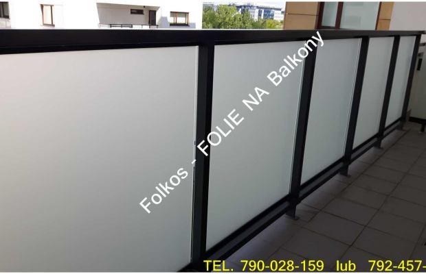 Oklejamy balkony Warszawa Żoliborz- folie na BALKON - Zdjęcie 5