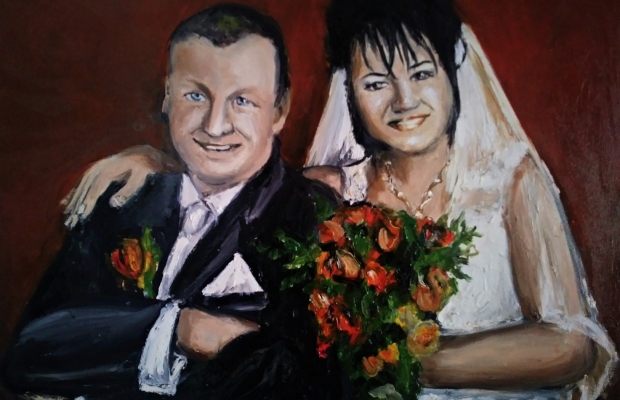 Portrety Ślubne i Okolicznościowe Na Zamówienie - Zdjęcie 1