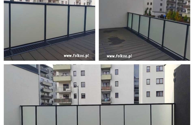 Folie na balkon -Okleiny balkonowe Warszawa Wilanów-Oklejamy - Zdjęcie 4