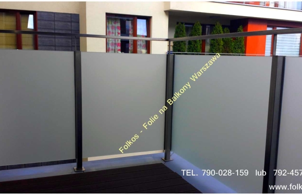 Folie na balkon -Okleiny balkonowe Warszawa Wilanów-Oklejamy - Zdjęcie 6