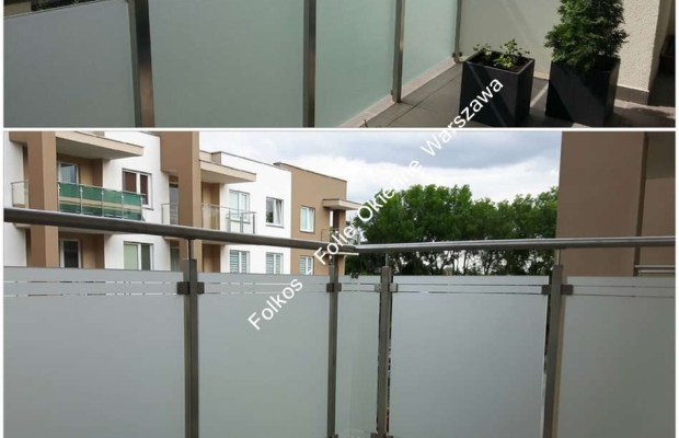 Folie na balkon -Okleiny balkonowe Warszawa Wilanów-Oklejamy - Zdjęcie 8