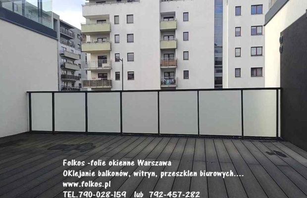 Folie na balkony Warszawa Wola- Odolany-Oklejamy balkony - Zdjęcie 2
