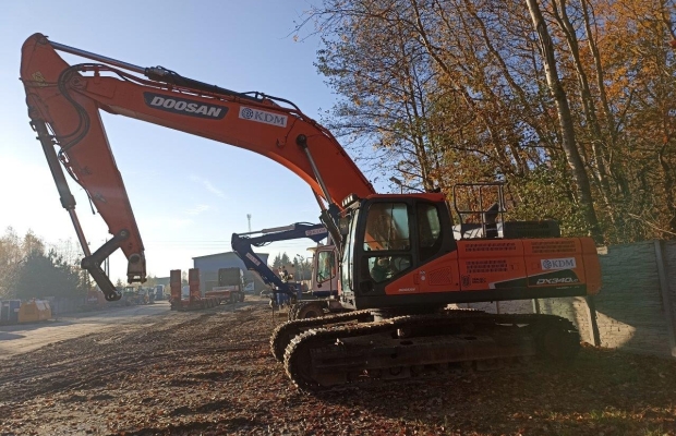 Koparko-ładowarka Doosan DX340LC-5 - Zdjęcie 2