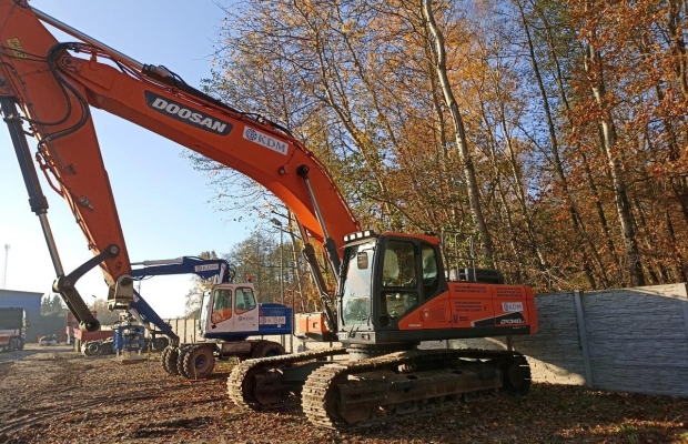 Koparko-ładowarka Doosan DX340LC-5 - Zdjęcie 8