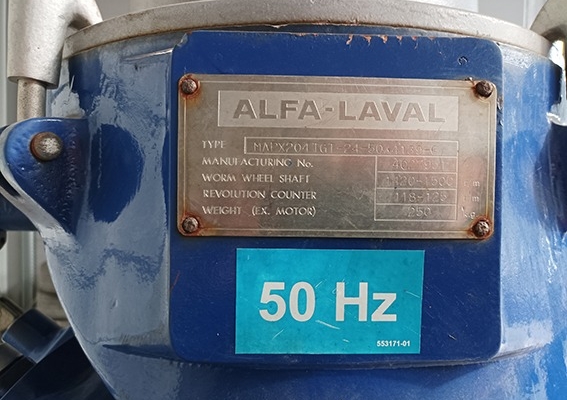 Wirówka do oczyszczania oleju i paliw - Zdjęcie 3