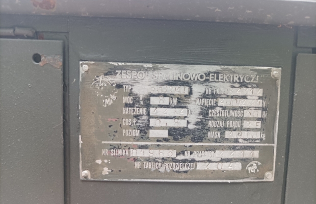 Agregat prądotwórczy na przyczepie PAD-8 - Zdjęcie 9