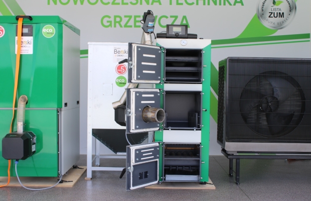 DrewKo Hybrid 24kW – nowoczesny kocioł dwupaliwowy drewno + pellet - Zdjęcie 2