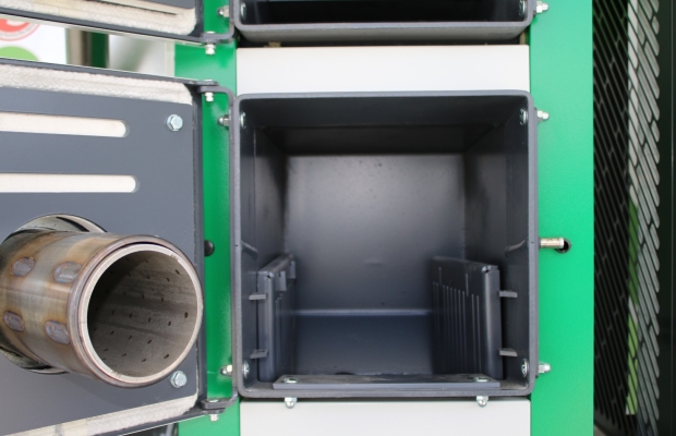 DrewKo Hybrid 24kW – nowoczesny kocioł dwupaliwowy drewno + pellet - Zdjęcie 4