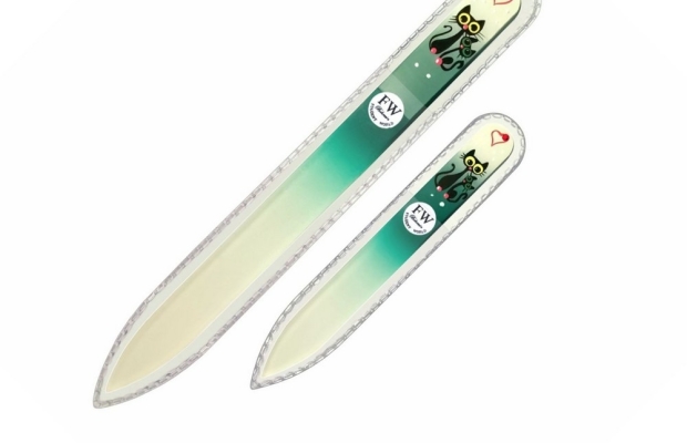 Fulgent World Szklane Pilniki do Paznokci 3D – Zestaw 2 szt. - Zdjęcie 1