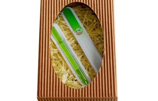 Fulgent World Zestaw Szklanych Narzędzi do Paznokci – Pilnik - Zdjęcie 1