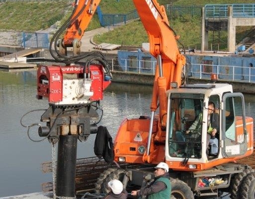 Używany zacisk do pali otwartych KCN 40 - Zdjęcie 4