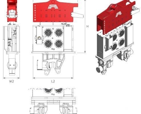 Wibromłot SVR 30 VM do pracy na dźwigu - Zdjęcie 4