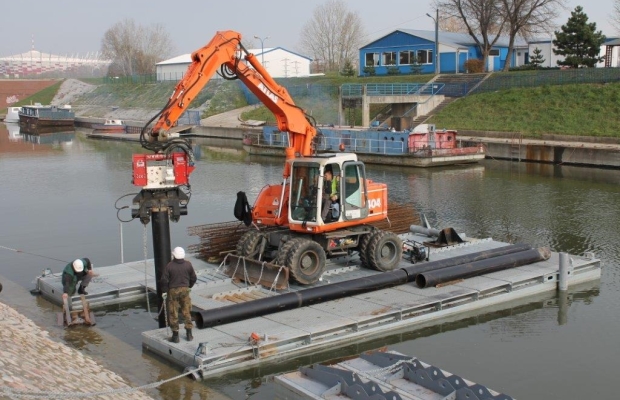 Używany zacisk do pali otwartych KCN 40 - Zdjęcie 2