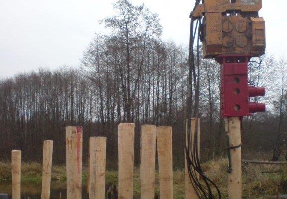 Używany zacisk do pali pełnych PVE 120T40 - Zdjęcie 2