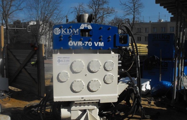 Używany Wibromłot OVR 70VM na koparkę - Zdjęcie 1