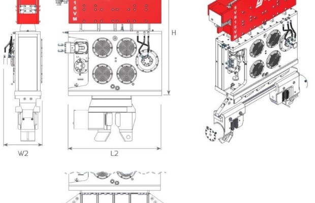 Wibromłot SVR 16 VM do pracy na dźwigu - Zdjęcie 3