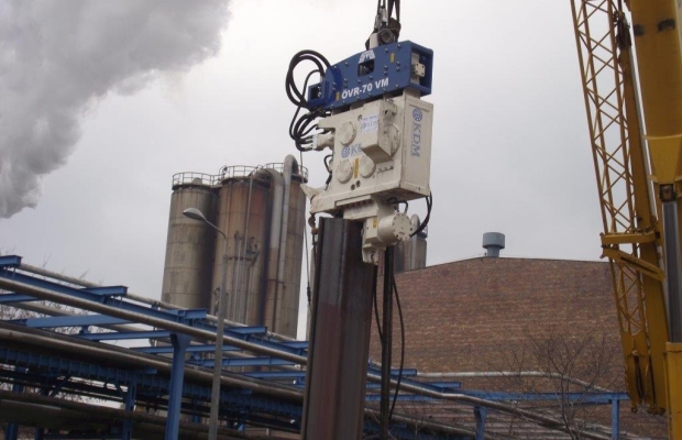 Używany Wibromłot OVR 70VM na koparkę - Zdjęcie 2