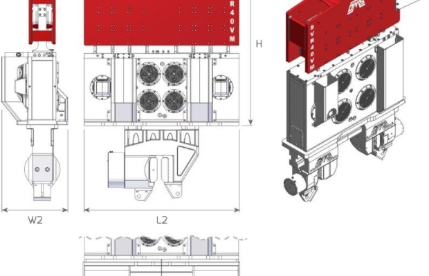 Wibromłot SVR 40 VM do pracy na dźwigu - Zdjęcie 3