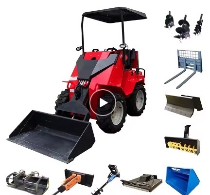 Miniładowarka kołowa mini ładowarka Wrocław - Zdjęcie 2