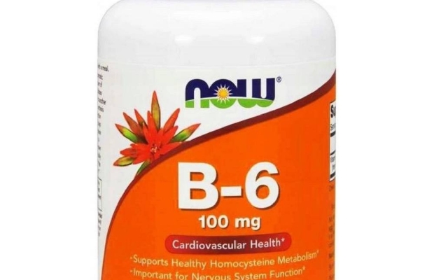 NOW Foods Witamina B6 (Pyridoksyna) 100 mg – 250 tabletek - Zdjęcie 1