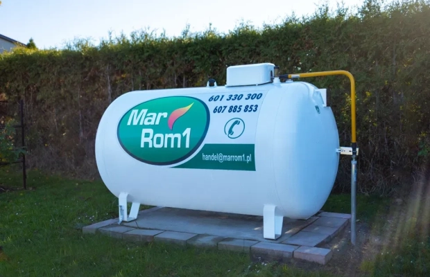 Montaż przydomowych zbiorników gazowych LPG - Zdjęcie 1