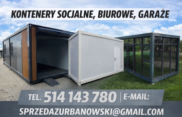 Kontener biurowy socjalny sanitarny - Zdjęcie 1