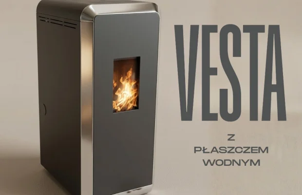 Ciepły dom i niskie rachunki? Piecyk Vesta 15 kW z płaszczem - Zdjęcie 1