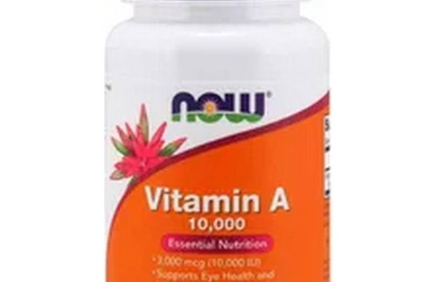 NOW Foods Witamina A 10 000 IU – 100 kapsułek | Wzrok, skóra - Zdjęcie 1