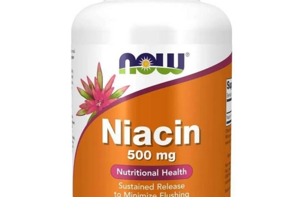 NOW Foods Niacyna 500 mg (Witamina B3) – 250 kapsułek - Zdjęcie 1