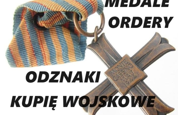 KUPIĘ WOJSKOWE MEDALE,ODZNAKI,ODZNACZENIA,MILITARIA - Zdjęcie 1