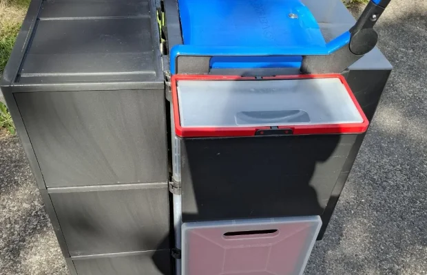 Polecam Uniwersalny Wózek Narzędziowy Lub Ekipy Sprzątającej - Zdjęcie 5