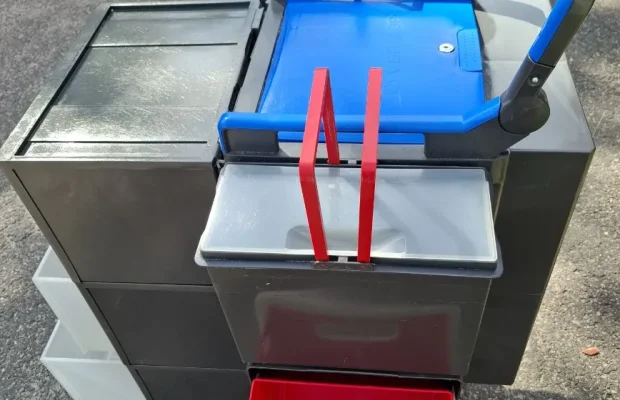 Polecam Uniwersalny Wózek Narzędziowy Lub Ekipy Sprzątającej - Zdjęcie 4