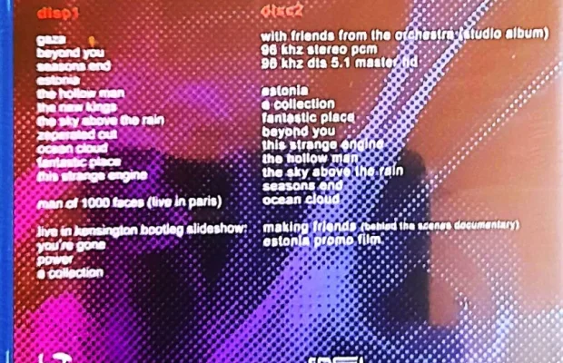 4 Płytowy Album 3 CD-1 Blu Ray Koncert Zespołu MARYLLION - Zdjęcie 5