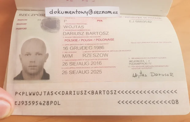 Kup Paszport Nierejestrowany Lub Rejestrowany - Zdjęcie 1
