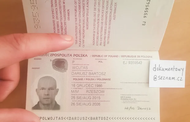 Kup Paszport Nierejestrowany Lub Rejestrowany - Zdjęcie 3