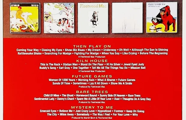 Polecam Nowy Zestaw 5XCD Kultowego Zespołu -FLEETWOOD MAC - Zdjęcie 2