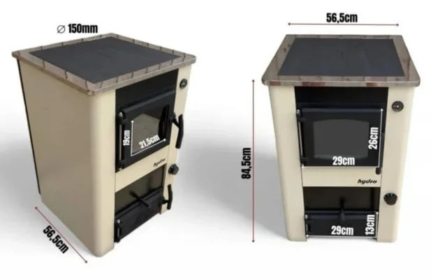 Piec z płaszczem wodnym Concept 2 MINI 21 kW - Zdjęcie 3