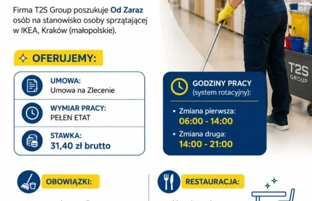 IKEA, Kraków SPRZĄTAJĄCA/Y - Zdjęcie 1