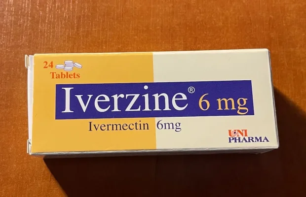 Iverzine, Iwermektyna, Ivermectin 24 tabletki po 6 mg - Zdjęcie 1