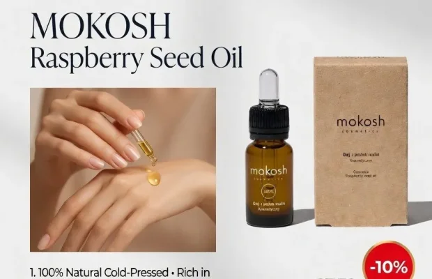 MOKOSH Raspberry Seed Oil 12 ml - Zdjęcie 1
