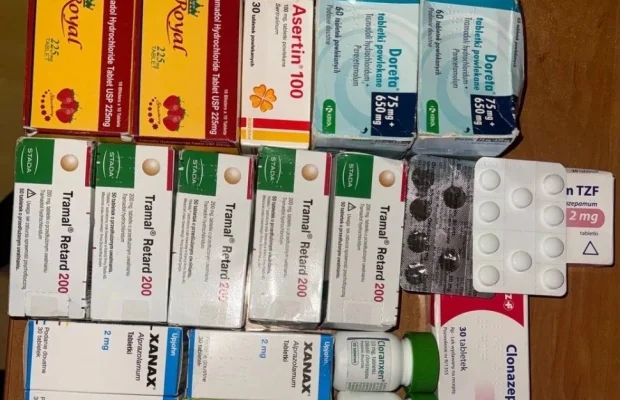 Oxydolor Klonazepam Diazepam Relanium Xa-nax Tramal200 Medik - Zdjęcie 1