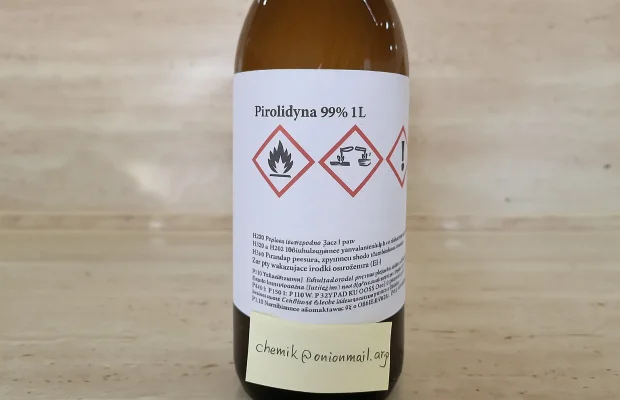 Pirolidyna 1L Czystość 99% - Zdjęcie 1