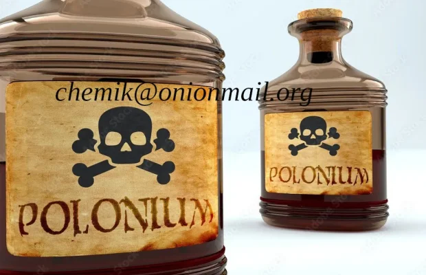 Polon-210 Rzadki Wysoce Toksyczny Metaloid - Zdjęcie 1