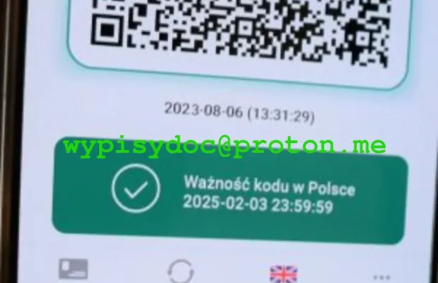 Poświadczenie Przyjęcia Szczepionki C19 lub innej Certyfikat - Zdjęcie 3