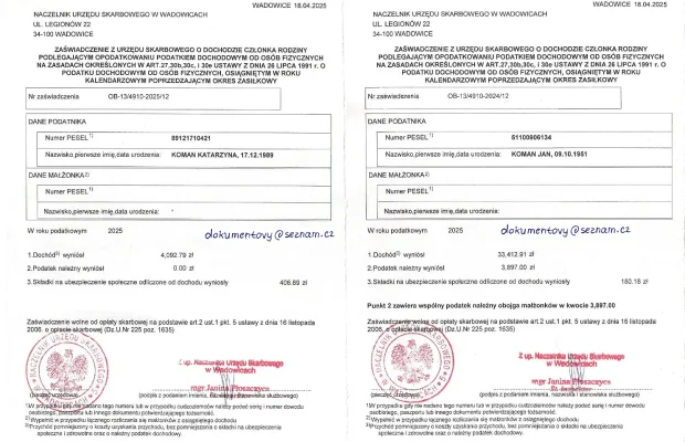 Wypis Szpitalny, Karta Informacyjna, Upoważnienia, Pozwoleni - Zdjęcie 4